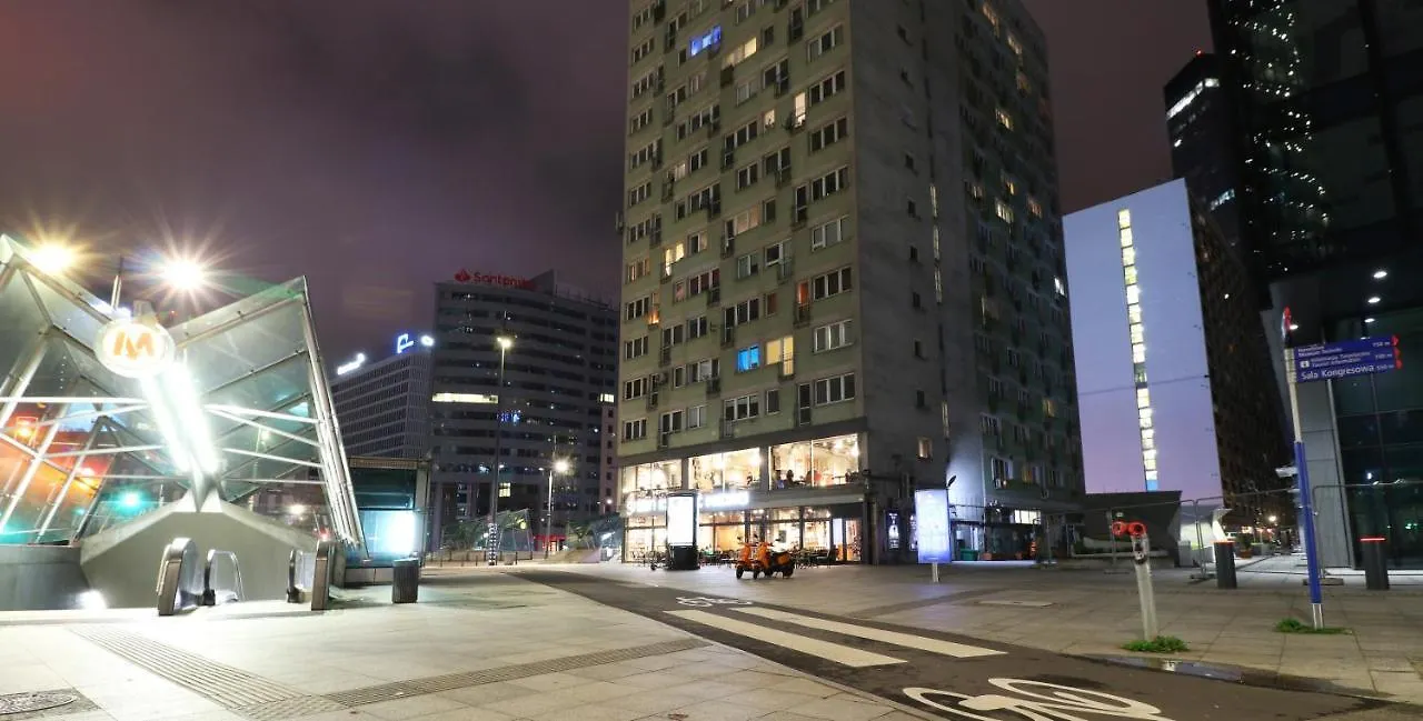 Falcon Apartment Center 2 Metro Zlote Tarasy 바르샤바